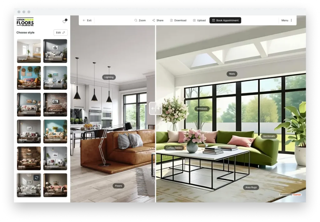 Roomvo Inspire