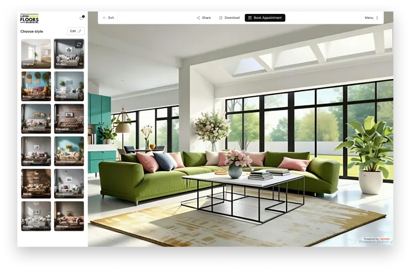 Roomvo Inspire